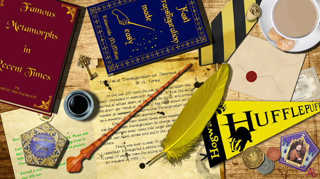 Hufflepuff Desktop Wallpaper (Widescreen)