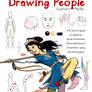 Drawing People tutorial book