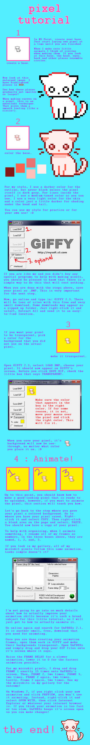 MS Paint Pixel Tutorial