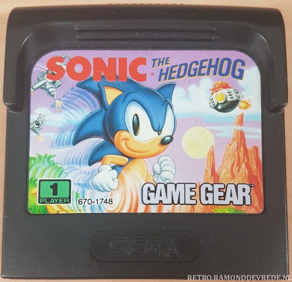 Game Gear Sonic the Hedgehog. Complete 