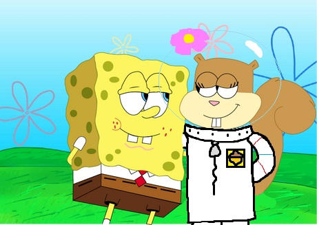 Spongebob Squarepants And Sandy Cheeks by AaronUnikitty on DeviantArt