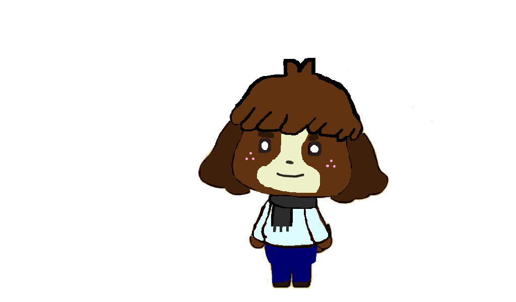 Digby (With His Black Scarf) by AaronUnikitty on DeviantArt