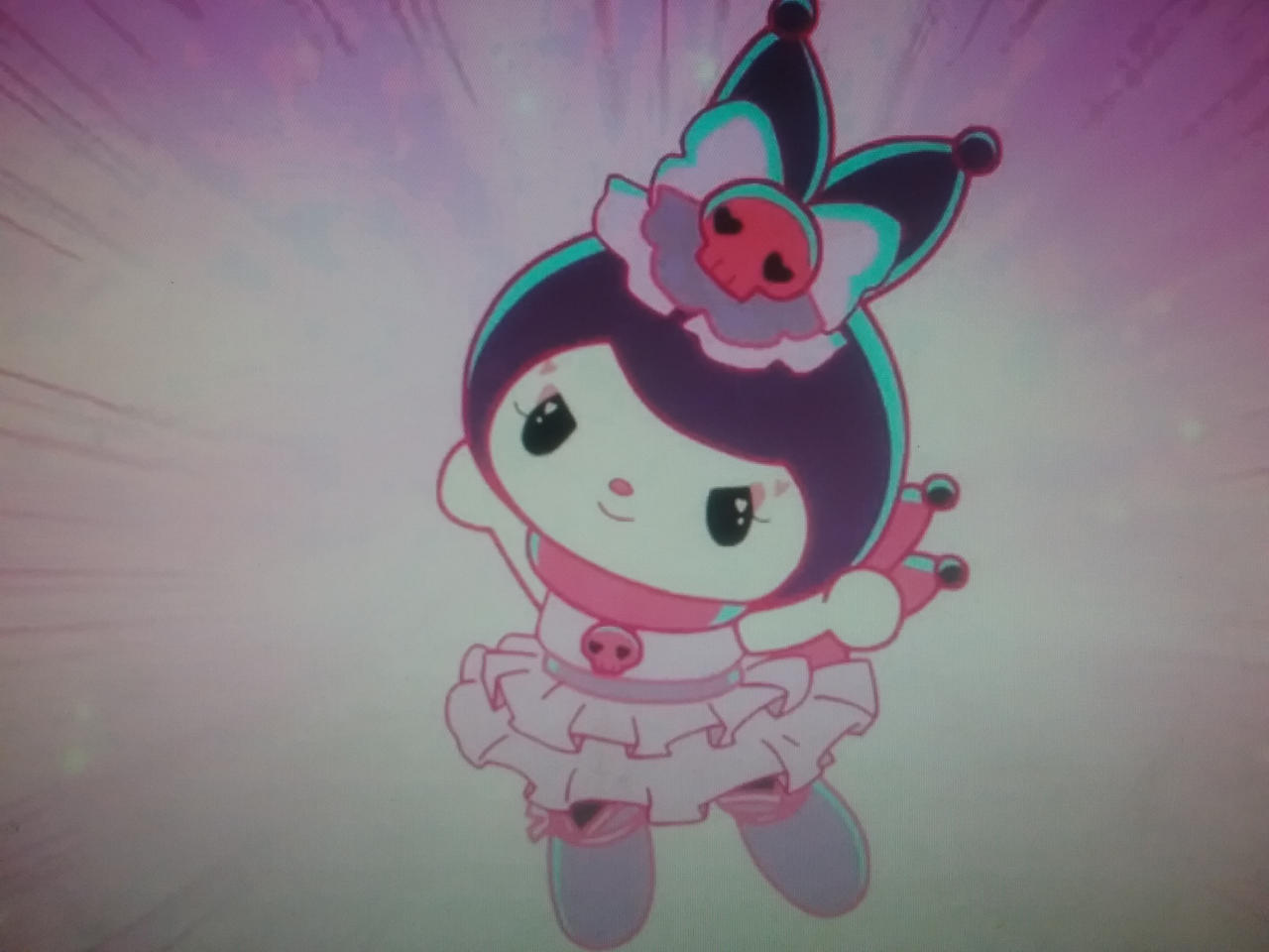 Peluche Kuromi Sanrio Romina Meccha Japan Peluche Kuromi Sanrio Romina Meccha Japan