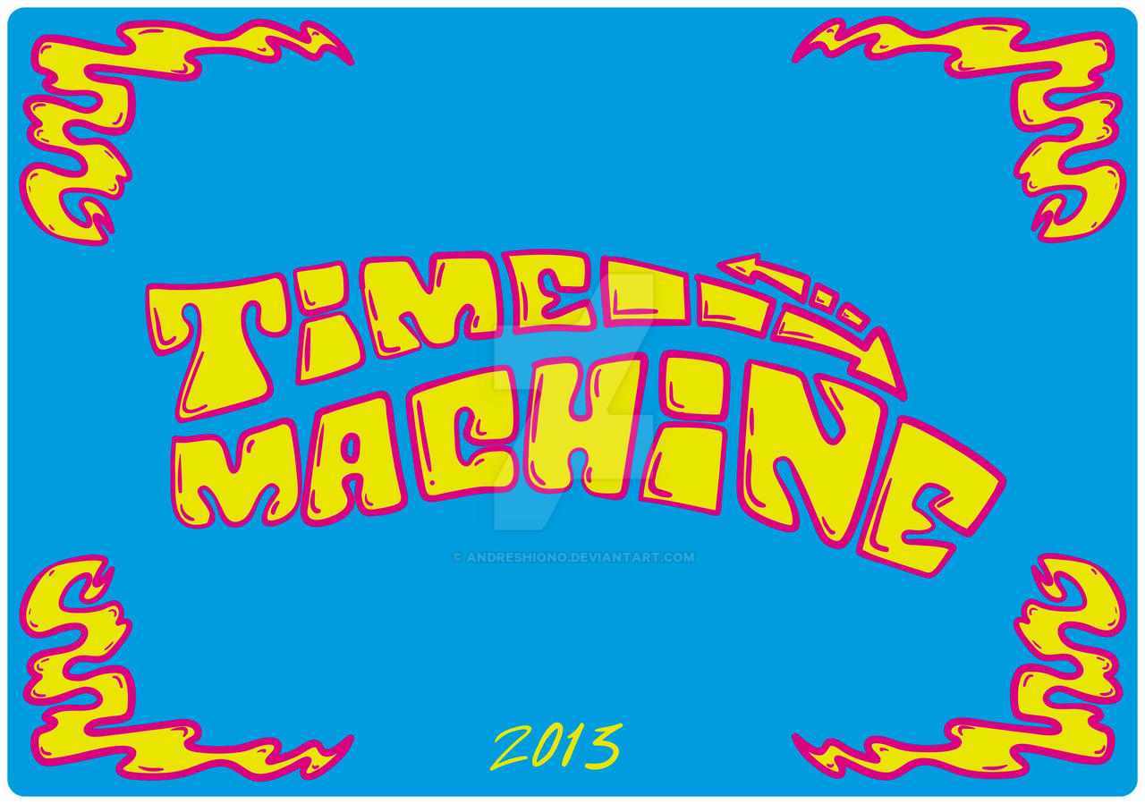 Random Time Machine Logo Timemachinelogo by AndreShiono on DeviantArt
