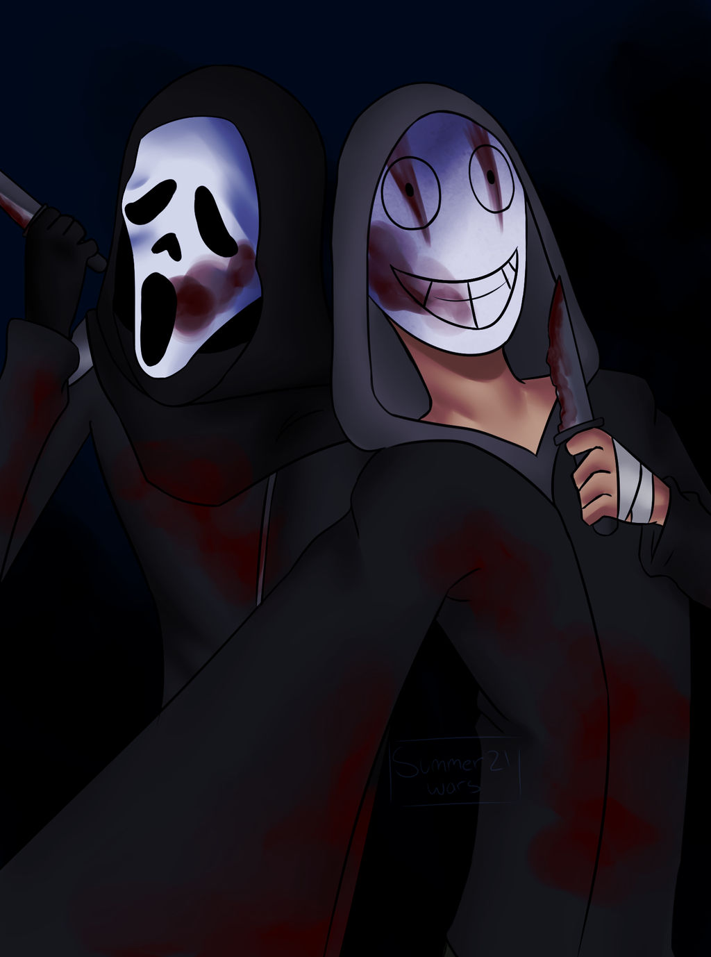 Dbd Ghostface And The Legion By Summer21wars On Deviantart