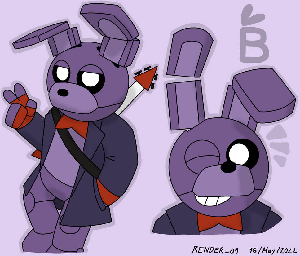 FNAF FANART Bonnie By RENDER 01 On DeviantArt fnaf-fanart-bonnie-by-render-01-on-deviantart