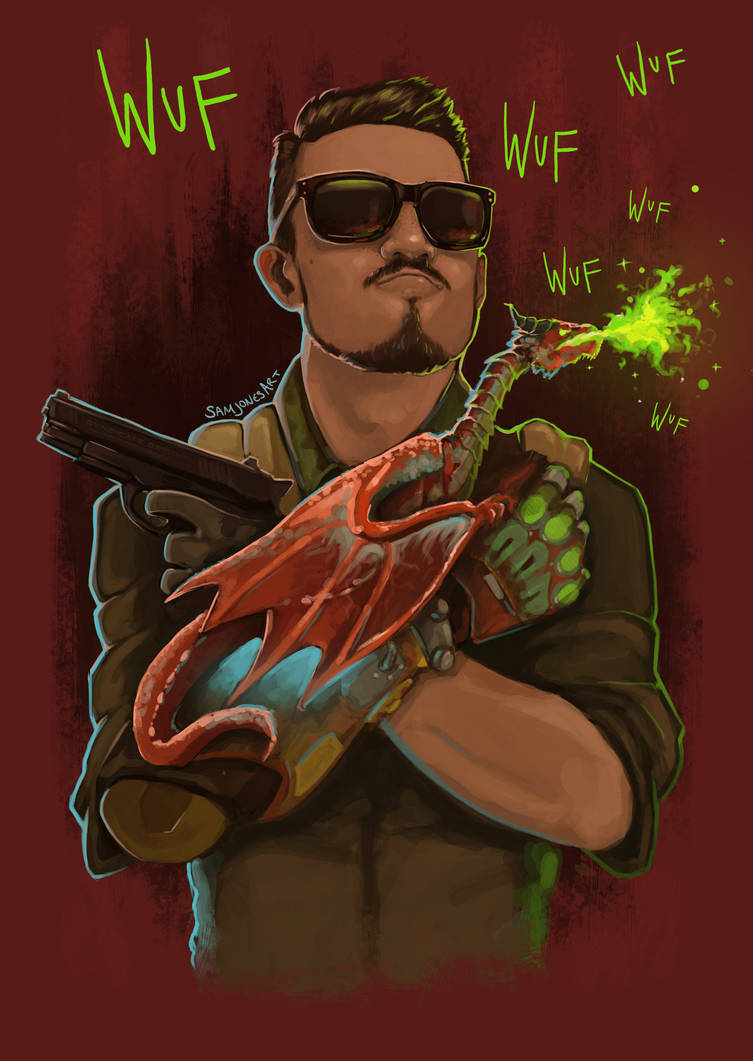 Tom Syndicate Dragon Poster by SamJonesArt on DeviantArt