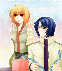 This's my gift, Athrun