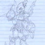 Mecha Armour Flamedramon