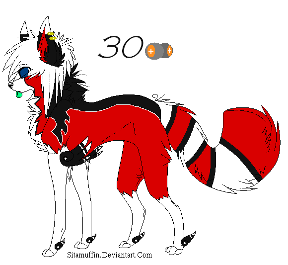 30 Point Wolf Auction-SOLD-