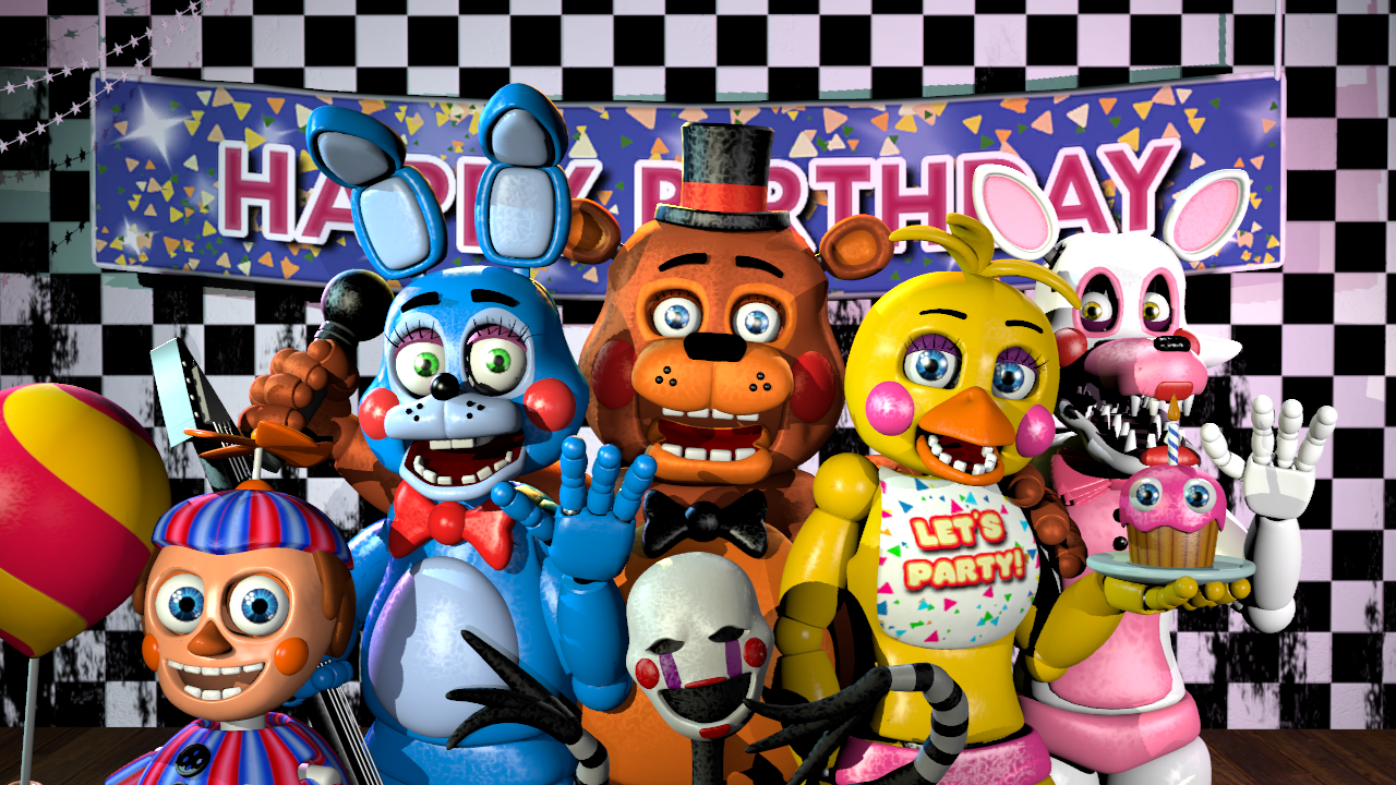 Freddy Fazbear's Pizza Original Animatronics by EmeraldJolteon06 on  DeviantArt