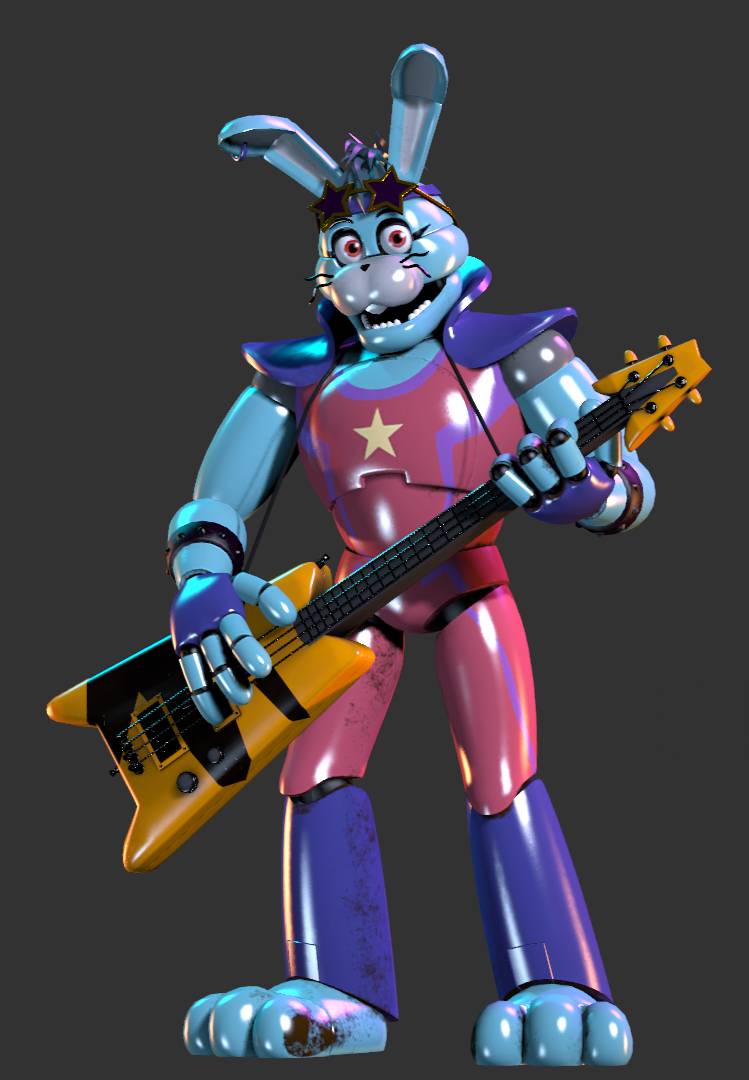 Glamrock Bonnie by FuntimeFreddoFazbear on DeviantArt