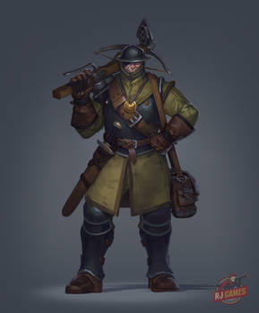 Kontiant protectorate soldier