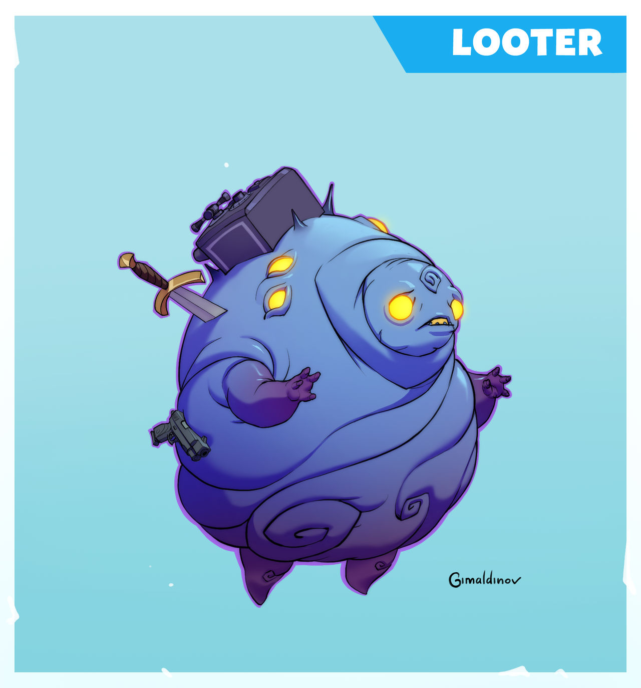 LOOTER Fortnite Fan Concept by Gimaldinov on DeviantArt