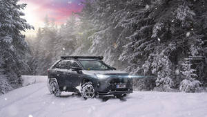 Toyota RAV4 Finnish Winter Wonderland