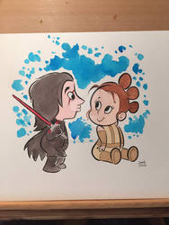 The FlintStars Kylo Renstone and Reybbles