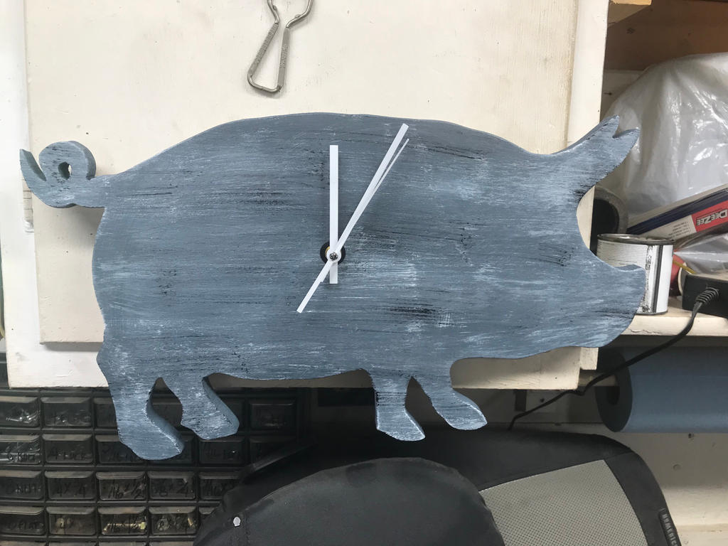 Pig Clock by Murp-Paul on DeviantArt