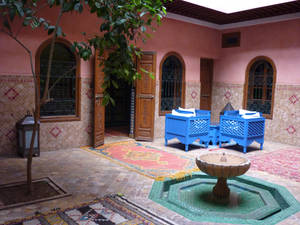 the courtyard