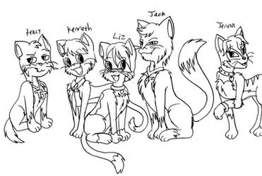 _30 rock kitty cats!_ :3