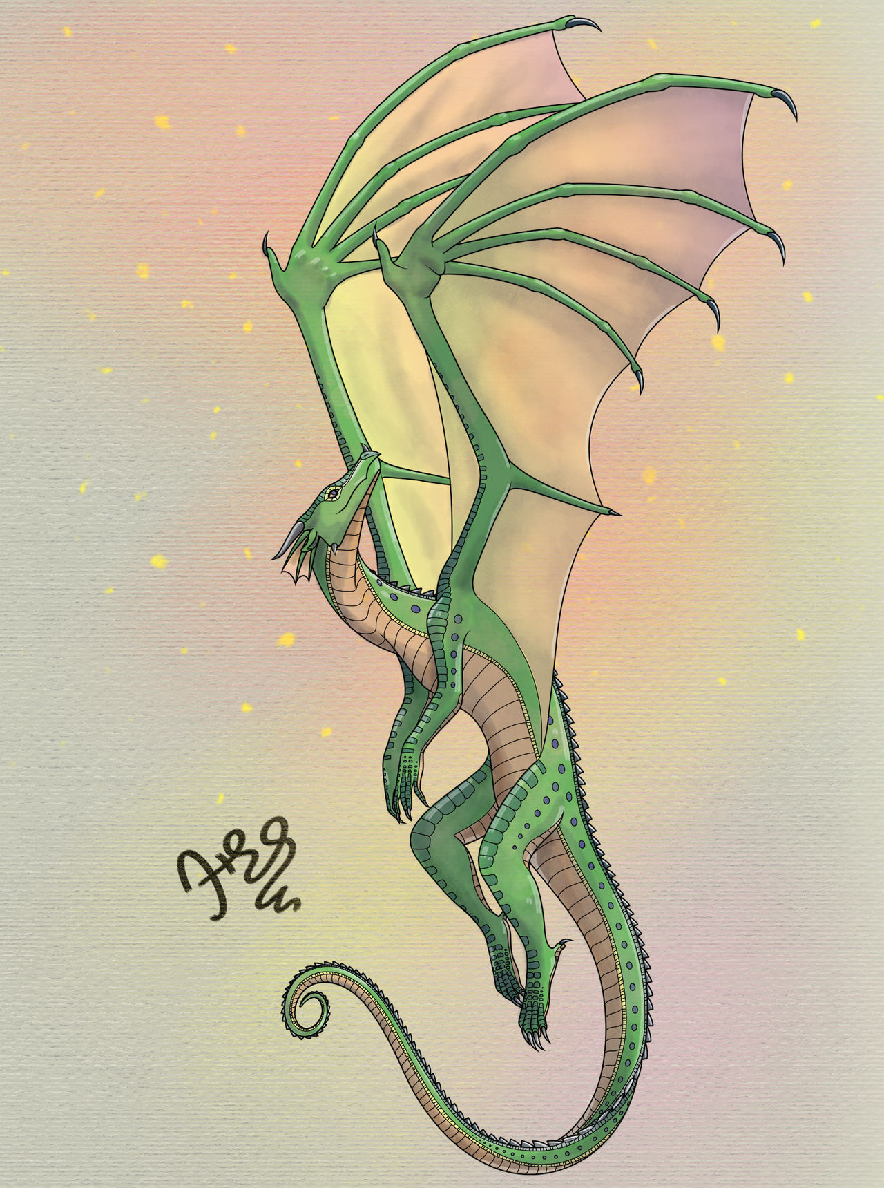 Rainwing Color by HalfShearedSheep on DeviantArt