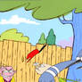 Mordecai punches Kevin