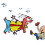 Eddy shuts up Caillou