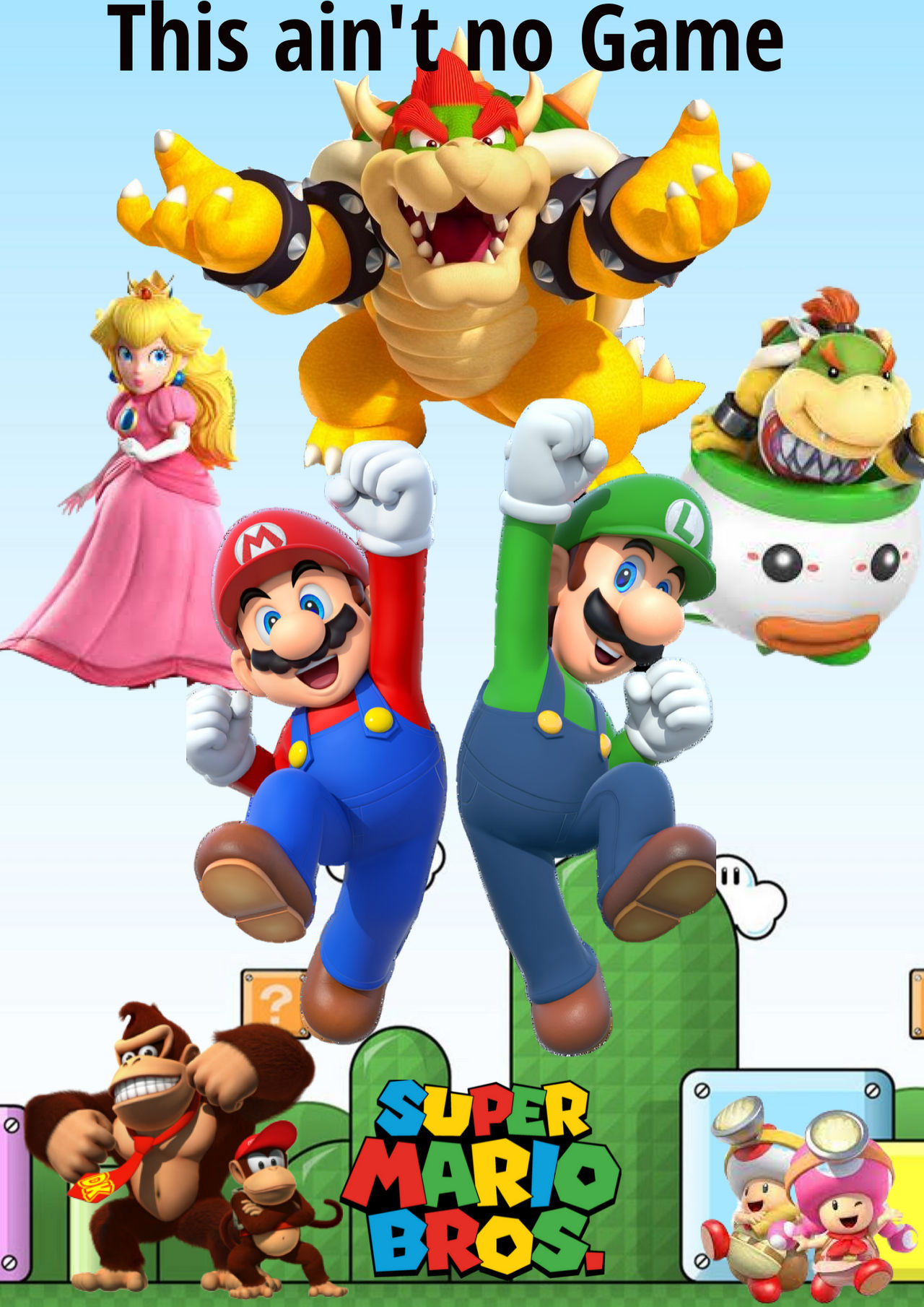 Super Mario MOVIE: Official New Theatrical Poster Shows Off 8 Main  Characters