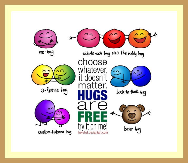 Hug Etiquette by heyshel on DeviantArt