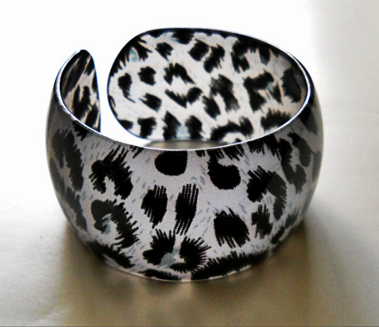 Black Leopard Cuff