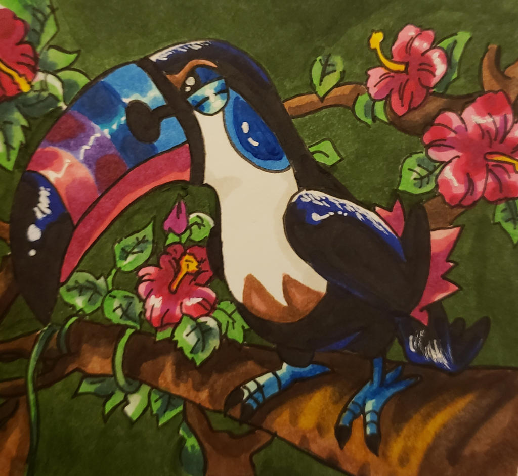 Shiny Toucannon AT by MisterSukeruton on DeviantArt