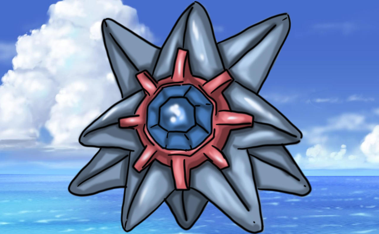 Shiny Starmie by MisterSukeruton on DeviantArt