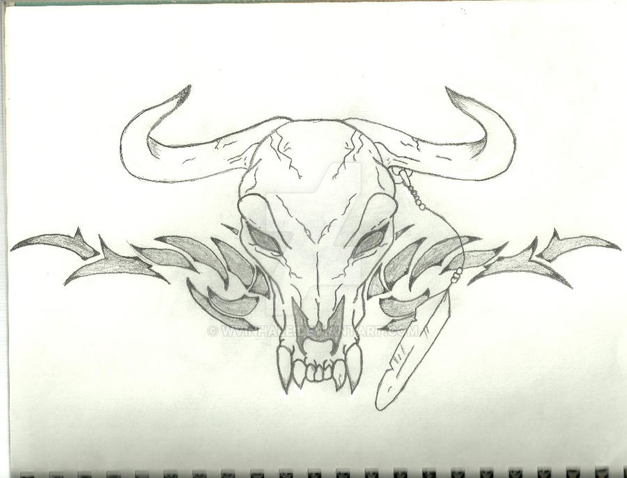 Bull Skull by wvinhale on DeviantArt