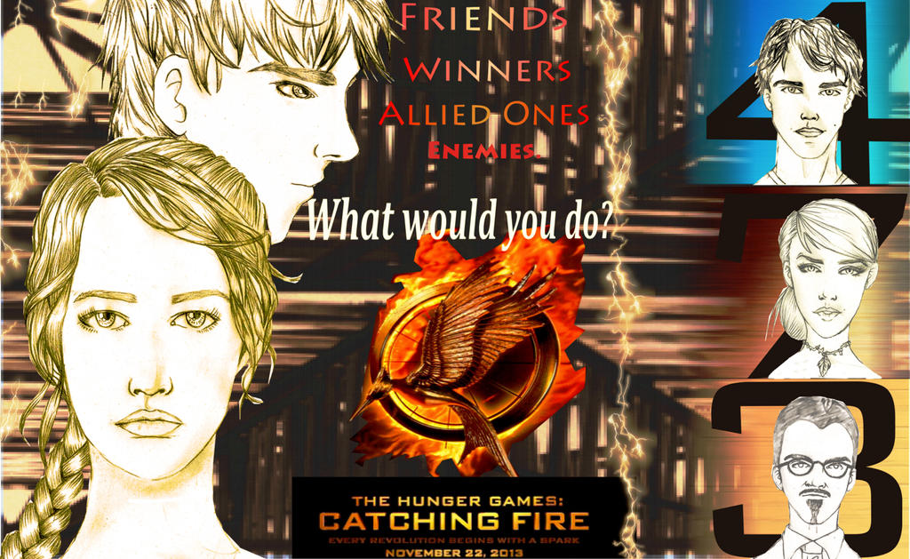 Catching Fire poster by Assaven on DeviantArt