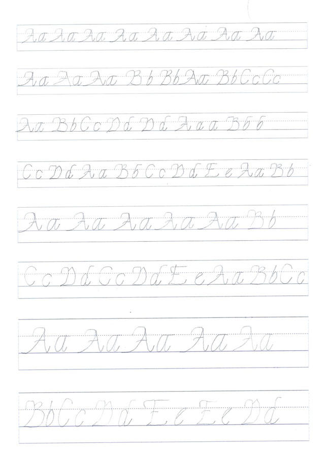 Chancery Cursive Practice by FeralDrive on DeviantArt