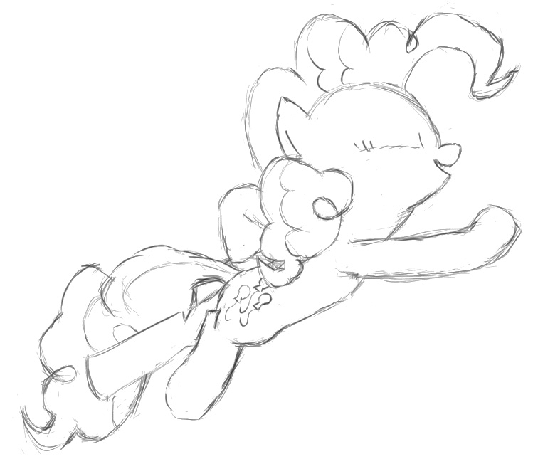 A Celebratory Hoof Gesture - Sketch