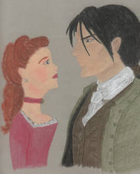 Heathcliff and Catherine by Jafean