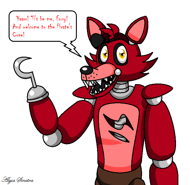 FNAF Foxy the Pirate by CherryCreamFairy on DeviantArt