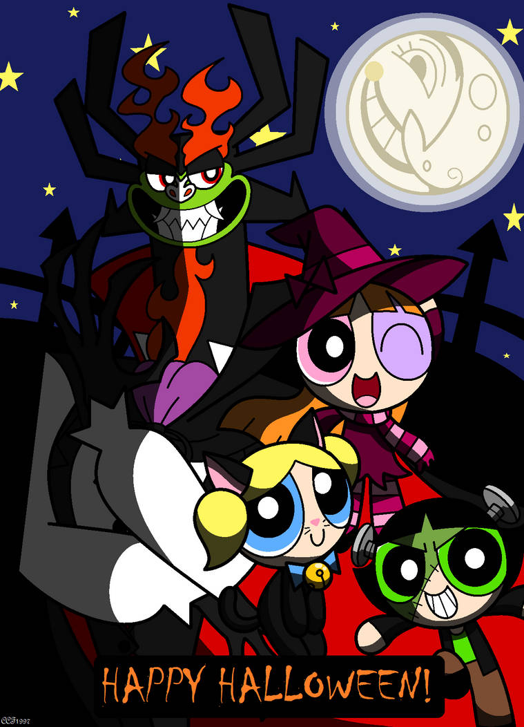 Happy Halloween from The Powerpuff Girls! by CherryCreamFairy on DeviantArt