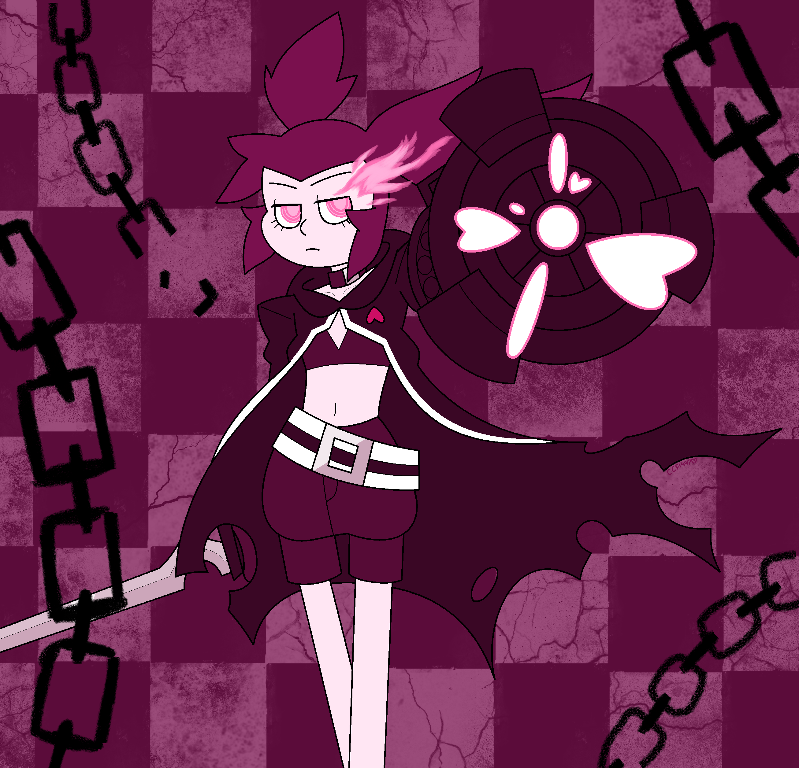 Spinel Roxk Black Rock Spinel again by CherryCreamFairy on DeviantArt