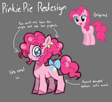 Pinkie Pie redesign
