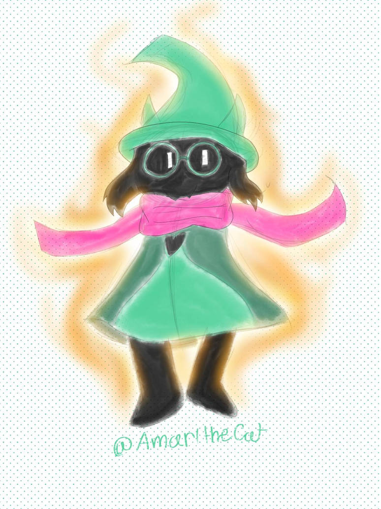 Absolute Ralsei Ralsei Fanart by Amarithecat on DeviantArt