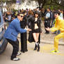 Gangnam Style Cosplay:Yoo Jae Suk,Psy e sexy Lady