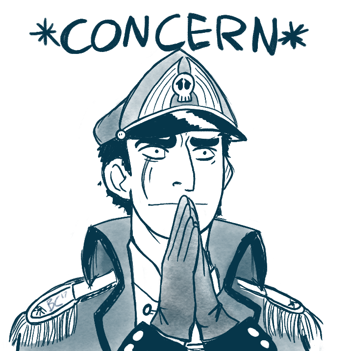Concern Meme - Warhammer 40K Commissar Edition by Buttery-Commissar on ...