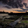 Sunset at the dock