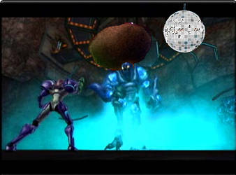 Samus against...Disco Pirate?