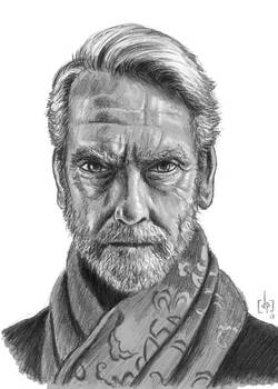 Potrait study: Jeremy Irons