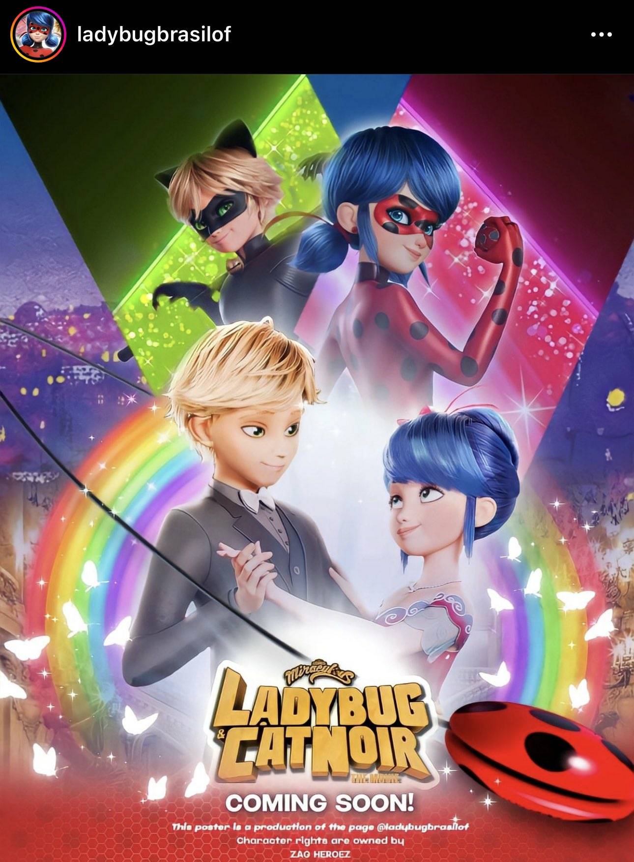 New images for the movie : r/miraculousladybug