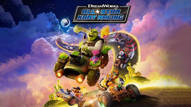 It's All Star Kart Racing DreamWorks style!