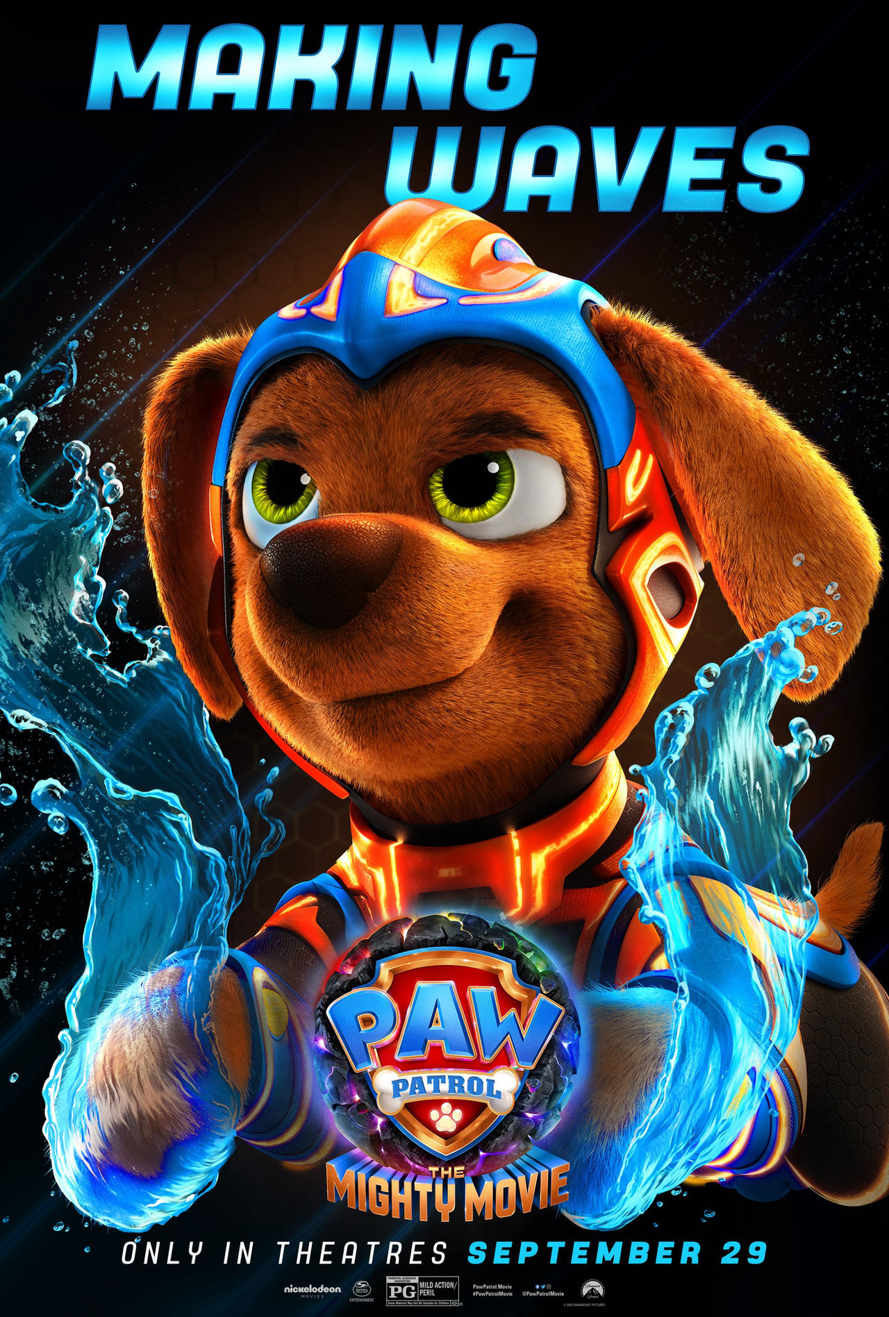 Zuma Deviantart Paw Patrol the Mighty Movie Poster: Zuma by Rvnn on DeviantArt