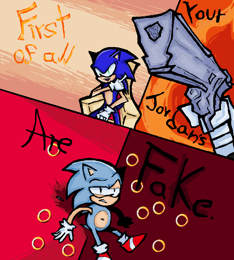 YOU JORDANS ARE FAKE by rebcola on DeviantArt